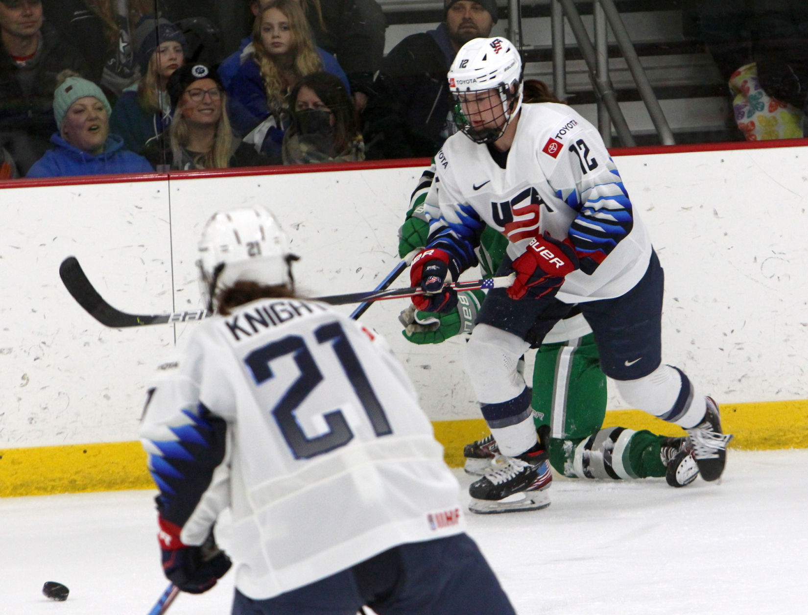 U.S. Women's Olympic National Team vs Chippewa Steel 12-6-21